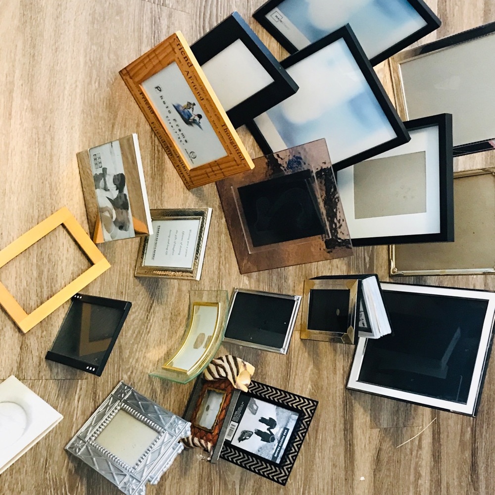Picture frames and album